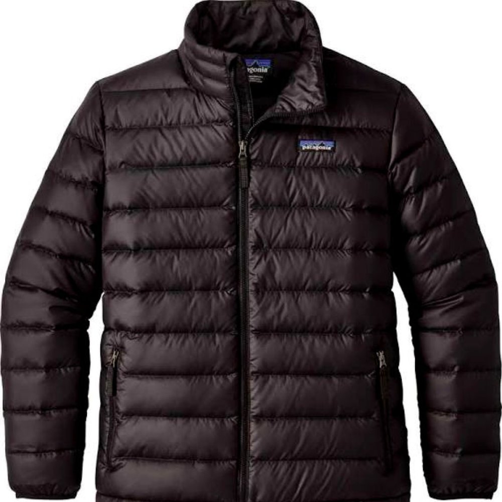 Patagonia Kids/Teen Black Sweater Jacket Patagoni